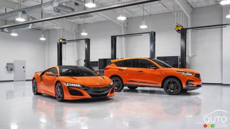 Acura NSX and Acura RDX PMC Edition